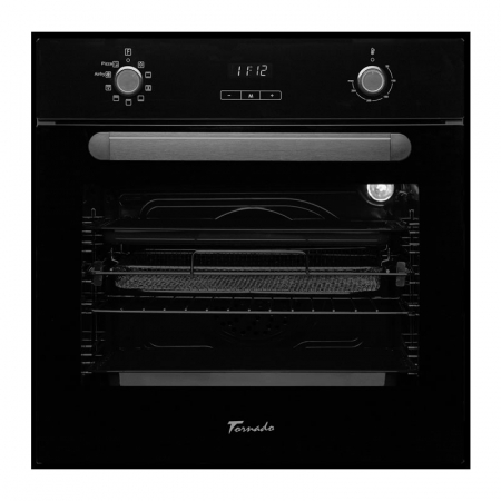 Cuptor electric incorporabil Tornado Simphony, 73 l, soft close, 9 functii, Clasa A, Negru [2]