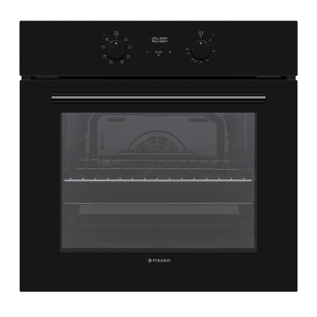 Cuptoare Electrice - Cuptor electric Pyramis 60IN 2030 Black Glass