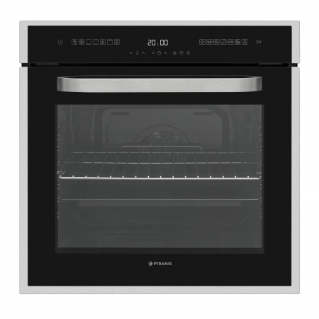 Cuptoare Electrice - Cuptor electric Pyramis 6OIN BO113V Black Glass & Inox
