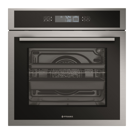 Cuptoare electrice - Cuptor electric Pyramis 731075 TC Inox, 73 l, 11 functii, Clasa A