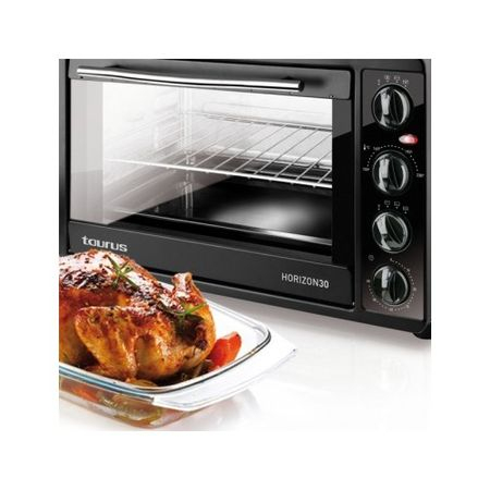 Cuptor electric Taurus Horizon 30, 1500W, 30l, Termostat, Timer 60 min, Negru [1]
