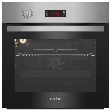 PROMOTII - Cuptor incorporabil Arctic AROIE21300RXP, Electric, 66 l, Autocuratarea pirolitica, 9 functii de gatire, Grill, Clasa A, Inox - RESIGILAT