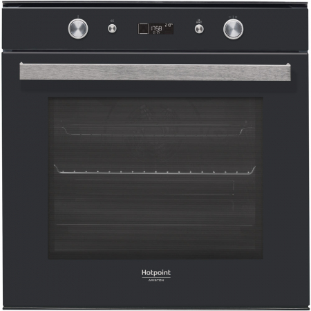 Electrocasnice mari - Cuptor incorporabil Hotpoint FI7 861 SH BL HA, Electric, Multifunctional, 8 functii, 73 l, Hidroliza, Grill, Timer, Clasa A+, Negru