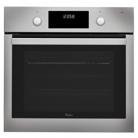 Resigilate - Cuptor incorporabil Whirlpool AKP 745 IX, Electric, Autocuratare hidrolitica, 65 l, Clasa A, Butoane retractabile, Grill, Inox Antiamprenta