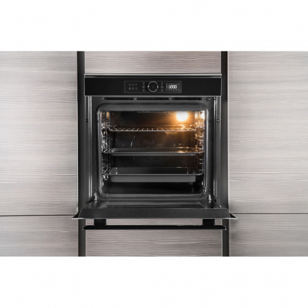 Cuptor incorporabil Whirlpool AKZM 8480 NB, Electric, 73l, Autocuratare pirolitica, 6th Sense, Cook3, Ready2Cook, Grill, Timer, Soft close, Clasa A+, Negru [2]