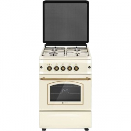PROMOTII - Aragaz Studio Casa CREMONA FE50/55G, Gaz, 4 arzatoare, Aprindere elec
