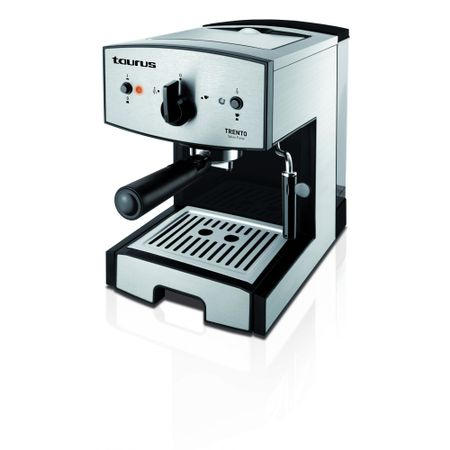 Aparate cafea si ceai - Espressor manual Taurus Trento, 1350W, 1.2l, 15 bari, Inox