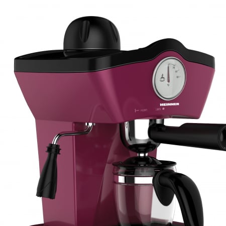 Espressor manual Heinner Charm HEM-200BG, 800W, 250ml, 3.5 bar, Visiniu [3]