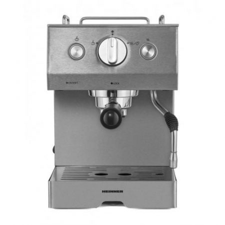 Espressor manual Heinner Red Boquette HEM-1140SS, 850W, 15 bar, rezervor apa 1.2l, [2]