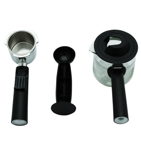 Espressor Samus Caffeccino Red, 800 W, Abur, Rosu si inox [4]