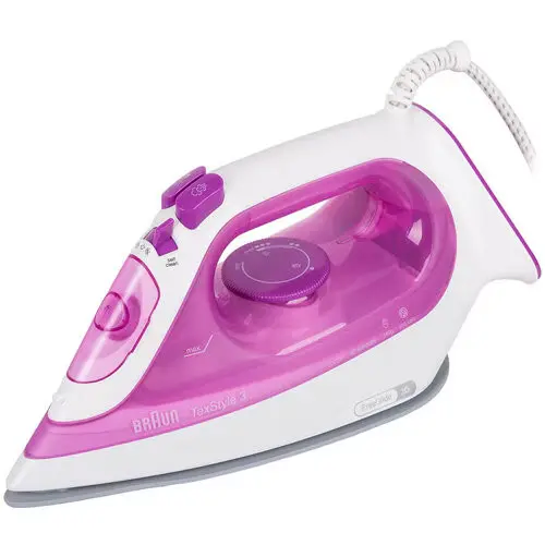 Fiare de calcat - Fier de calcat cu abur Braun SI3030PU, 270 ml, 2300 W, Violet / Alb
