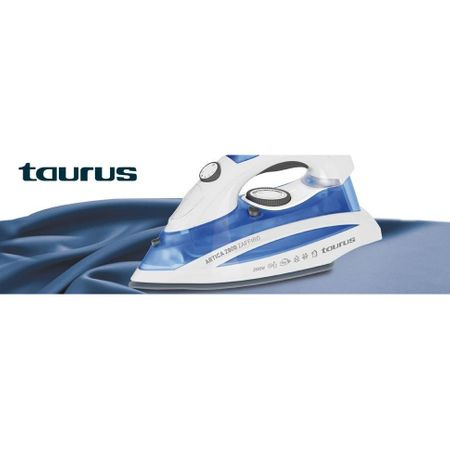 Fier de calcat Taurus Artica 2800 Zaffiro, Talpa Zefir, 2800W, 0.35l ,Alb-Albastru [8]