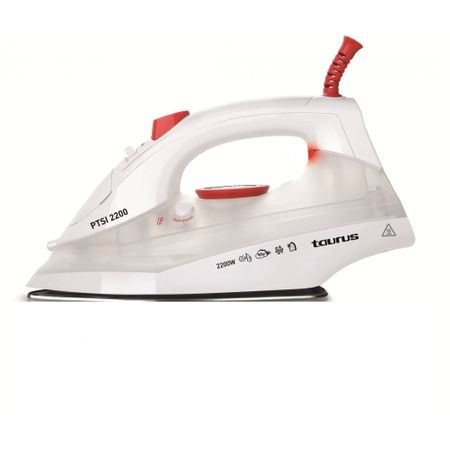PROMOTII - Fier de calcat Taurus PTSI 2200, Talpa Inox, 2200 W, 0.3l, Alb-Mov