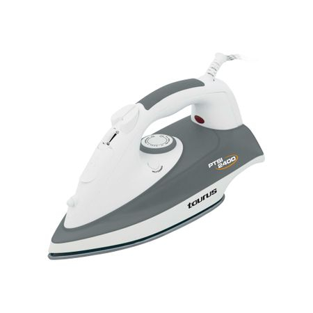 Fiare de calcat - Fier de calcat Taurus PTSI 2400, Talpa Inox, 2400W, 0.30l (Alb-Gri)