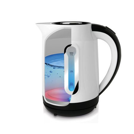 Fierbator Taurus Aroa, 2200W, 1.7L, Filtru extractabil, Baza detasabila 360°, Alb/Negru [11]