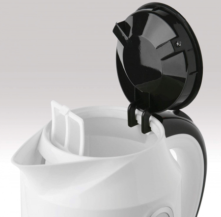 Fierbator Taurus Aroa, 2200W, 1.7L, Filtru extractabil, Baza detasabila 360°, Alb/Negru [4]