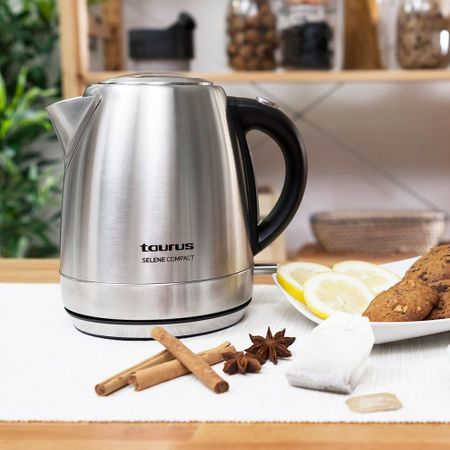 Fierbator de apa Taurus Selene Compact, 2200 W, 1 L (Inox) [10]