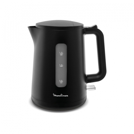 Fierbatoare de apa - Fierbator Moulinex BY200810, 1.7 litri, Negru