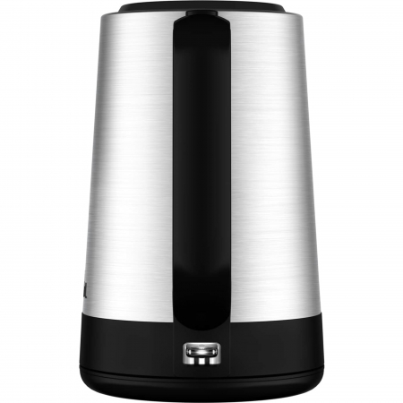 Fierbator Tefal Equinox BI520D10, 2200 W, 1.7L, baza rotativa, monitorizare nivel apa, gri/negru [1]