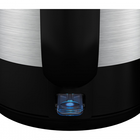 Fierbator Tefal Equinox BI520D10, 2200 W, 1.7L, baza rotativa, monitorizare nivel apa, gri/negru [4]