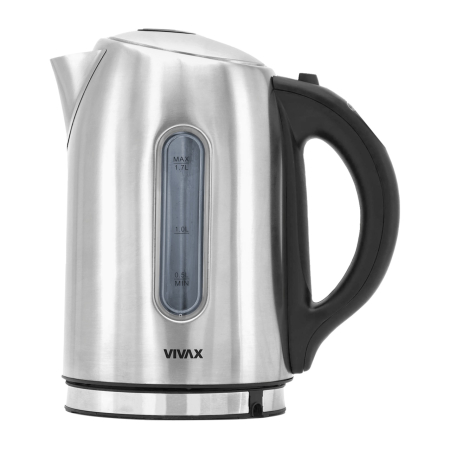 Aparate cafea si ceai - Fierbator Vivax WH-176TC, 2200 W, 1.7 litri, Argintiu