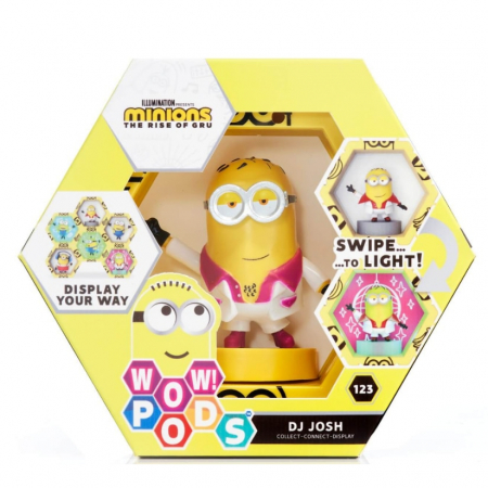 PROMOTII - Figurina Wow! Pods Minions - Dj Josh, 11 cm