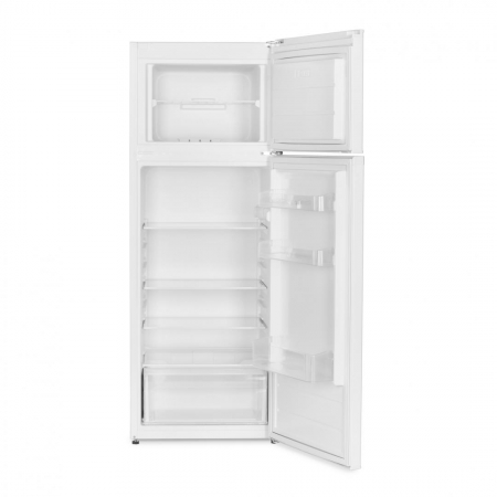 Frigider cu doua usi Heinner HF-V212E++, 212 l, Less Frost, Clasa E, Control mecanic, Iluminare LED, H 145 cm, Alb [1]