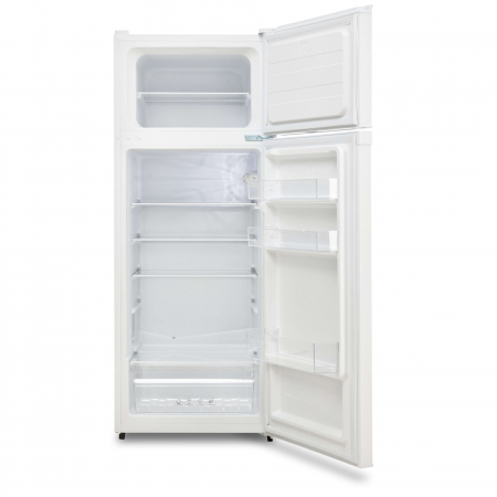 Frigider cu doua usi LDK LF-220EW. Clasa E, Capacitate 210 l, Termostat ajustabil, Iluminare LED, H 143 cm, Alb [3]