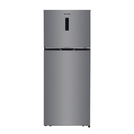 Aparate frigorifice - Frigider cu doua usi Pyramis FSP 178 Inox, 415 l, No Frost, Clasa E