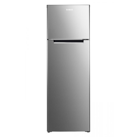 Frigidere - Frigider cu doua usi Samus SX346E, 248 l, Inverter, Clasa E, Inox