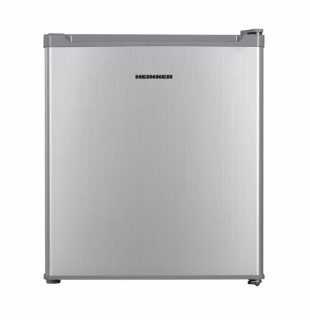 Electrocasnice mari - Frigider minibar Heinner HMB-HM41SE++, 41 l, Clasa E, Usa reversibila, H 51 cm Argintiu
