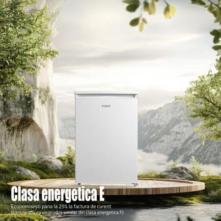 Frigider-racitor Samus SR177E, 131 l, Clasa E, Alba [3]