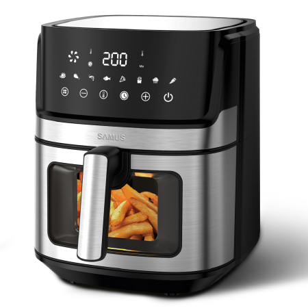 Friteuza cu aer cald Samus AF6.5B-S1700DW, 1700 W, 6.5 l [2]
