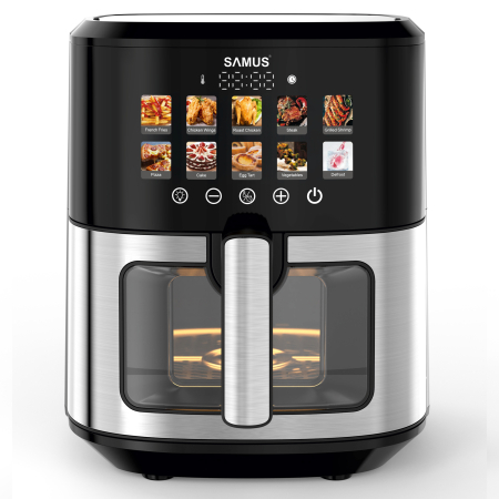 Friteuze - Friteuza cu aer cald Samus AF6.5H-S1701DW, 1700 W, 6.5 l