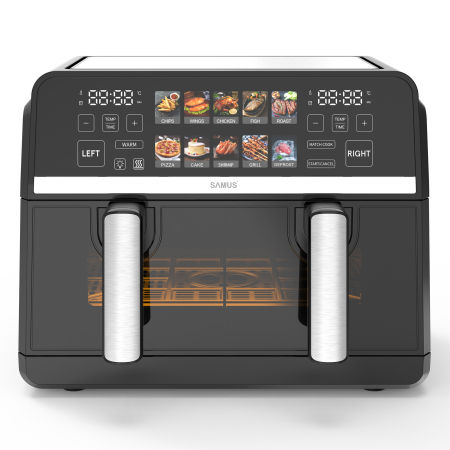 Friteuza cu aer cald Samus AF9BIG-S2500DW, 2500 W, 9 l [0]