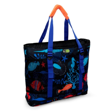 Lazi frigorifice - Geanta frigorifica Giostyle Boxy+ , 28 litri, Multicolora, barete Albastru