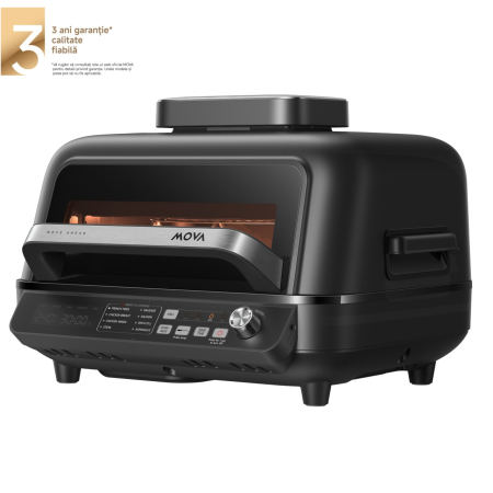 Gratare electrice - Gratar electric Mova IG20 Pro, 6.5l. 1750W, Negru