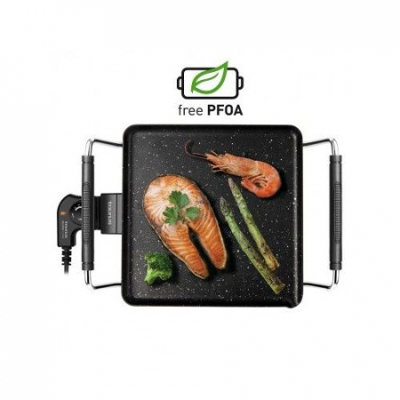 Gratar electric Taurus Galexia Stone, 1800W, Led, Acoperire ceramica, Negru [1]