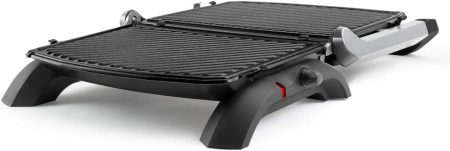 Gratar electric Taurus Grill & Co Plus, 1800W, Placi detasabile, Deschidere la 180º, Led, Negru [11]