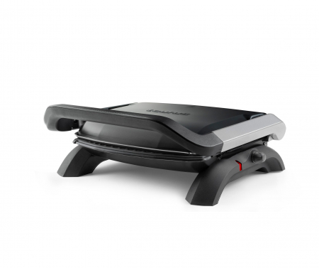 Gratare electrice - Gratar electric Taurus Grill & Co Plus, 1800W, Placi detasabile, Deschidere la 180º, Led, Negru