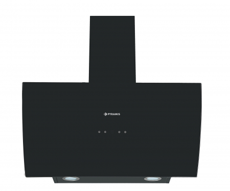 Electrocasnice mari - Hota decorativa Pyramis ATD90650B Turbo Black Glass