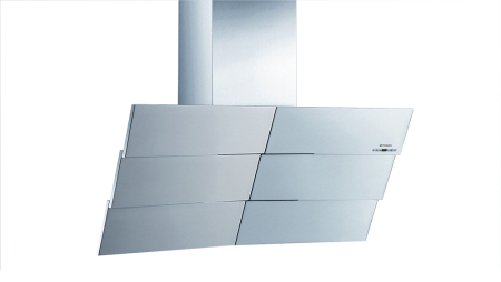 Electrocasnice mari - Hota Design Pyramis INTENSO, 90 cm, 90cm cm, 553 mc/h, 3 viteze, Clasa D, Gri