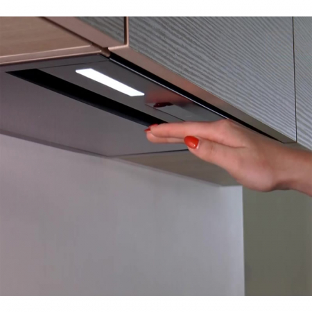 Hota Incorporabila Tornado Modul Touch Free 1200 (60), 1 motor, latime 60 cm, 4 viteze, absorbtie 1200 m3/ora, Negru [1]