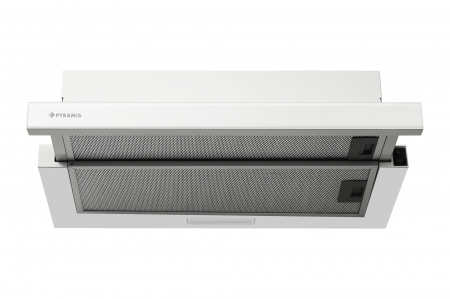 PROMOTII - Hota telescopica Pyramis MDER Power White Glass