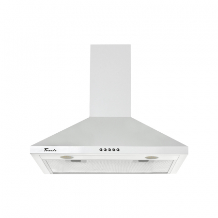 Hota tip Cupola Tornado Kent 750 (60) LED, 1 motor Turbo, latime 60 cm, 3 viteze, absorbtie 750 m3/ora, filtru anti-grasimi aluminiu 5 straturi, Alb [2]