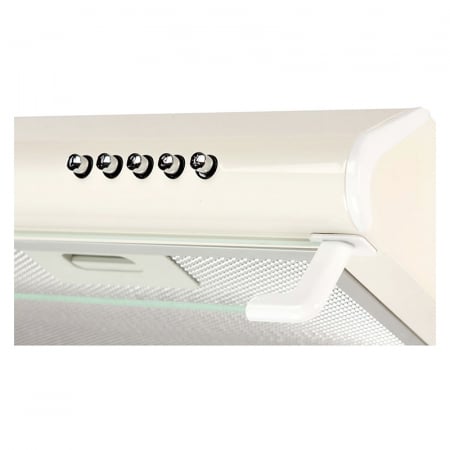 Hota traditionala Tornado Bona 10 (50) LED, 1 motor, latime 50 cm, absorbtie 380 m3/ora, filtru anti-grasimi aluminiu 5 straturi, Bej [3]