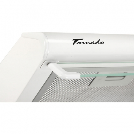 Hota traditionala Tornado Bona 20 (50) LED, 2 motoare, latime 50 cm, absorbtie 560 m3/ora, filtru anti-grasimi aluminiu 5 straturi, Alb [3]
