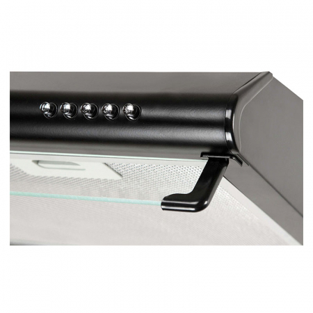 Hota traditionala Tornado Bona 20 (60) LED, 2 motoare, latime 60 cm, absorbtie 560 m3/ora, filtru anti-grasimi aluminiu 5 straturi, Negru [1]