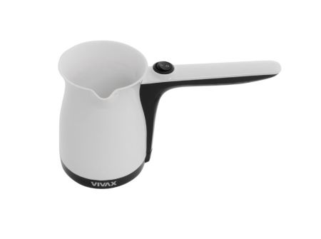 Aparate cafea si ceai - Ibric electric Vivax CM-1000WH, 1000W, 0.4 L, protectie supraincalzire, ergonomic, alb