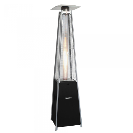 Aparate climatizare - Incalzitor de terasa pe gaz Samus ITGS-13000B2, Negru
